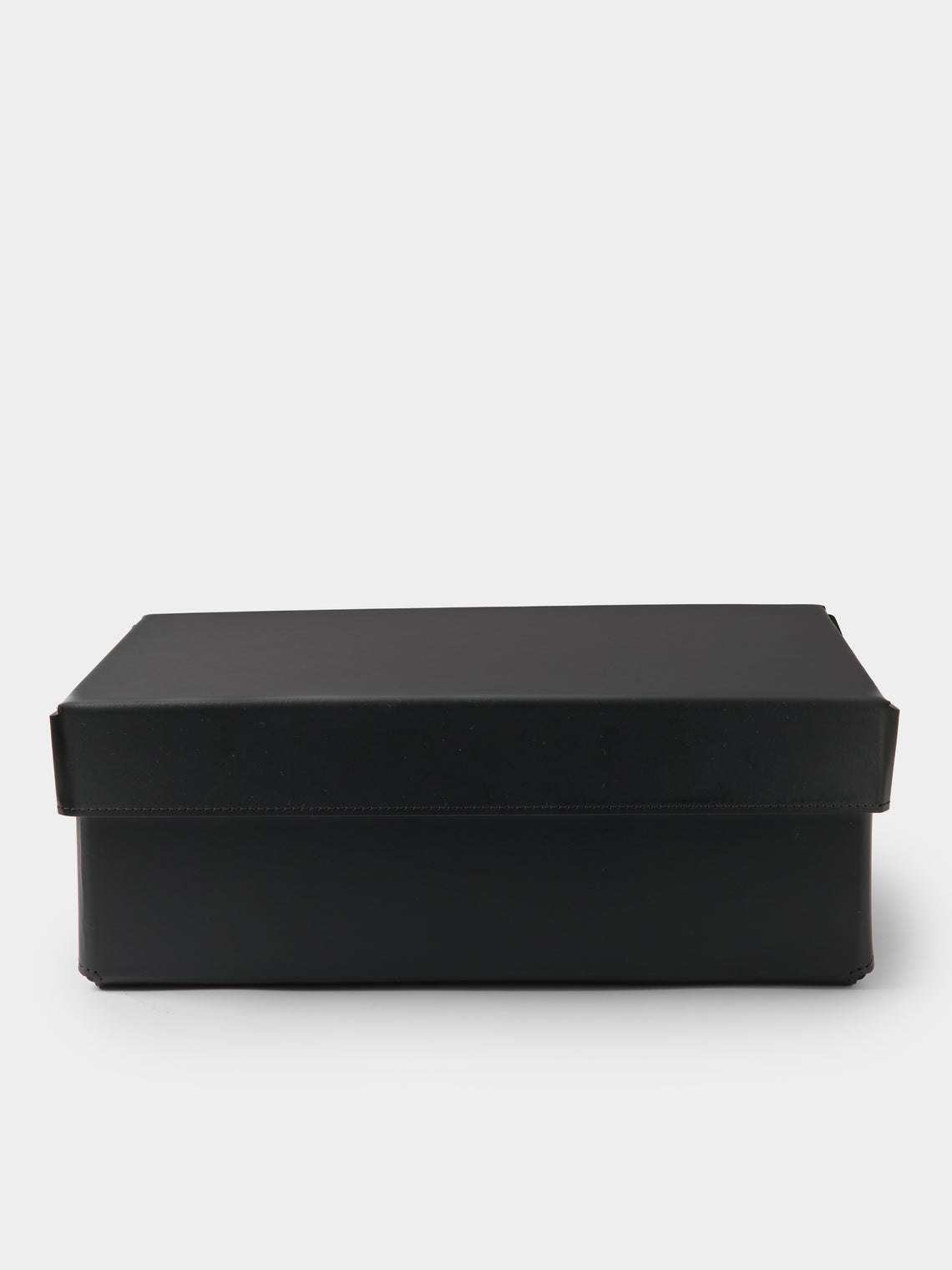 Pinetti - Origami Leather Small Storage Box - Black - ABASK - 