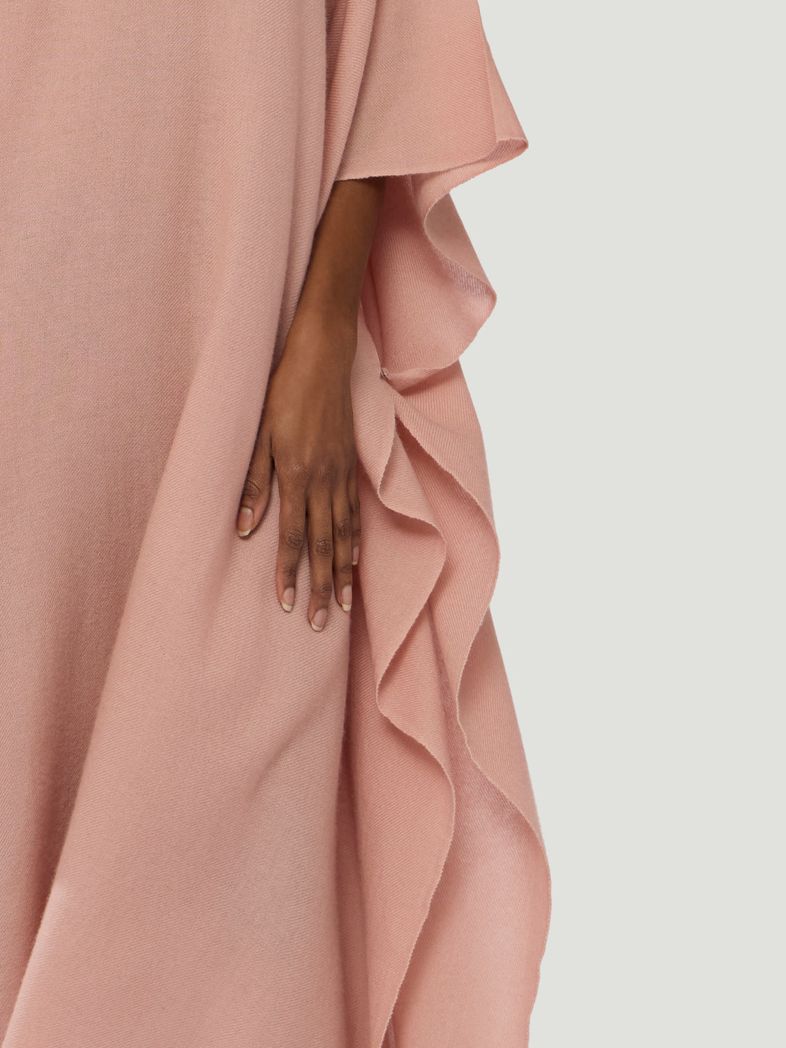 Ryan Roche - Cashmere Kaftan | One Size - Pink - ABASK