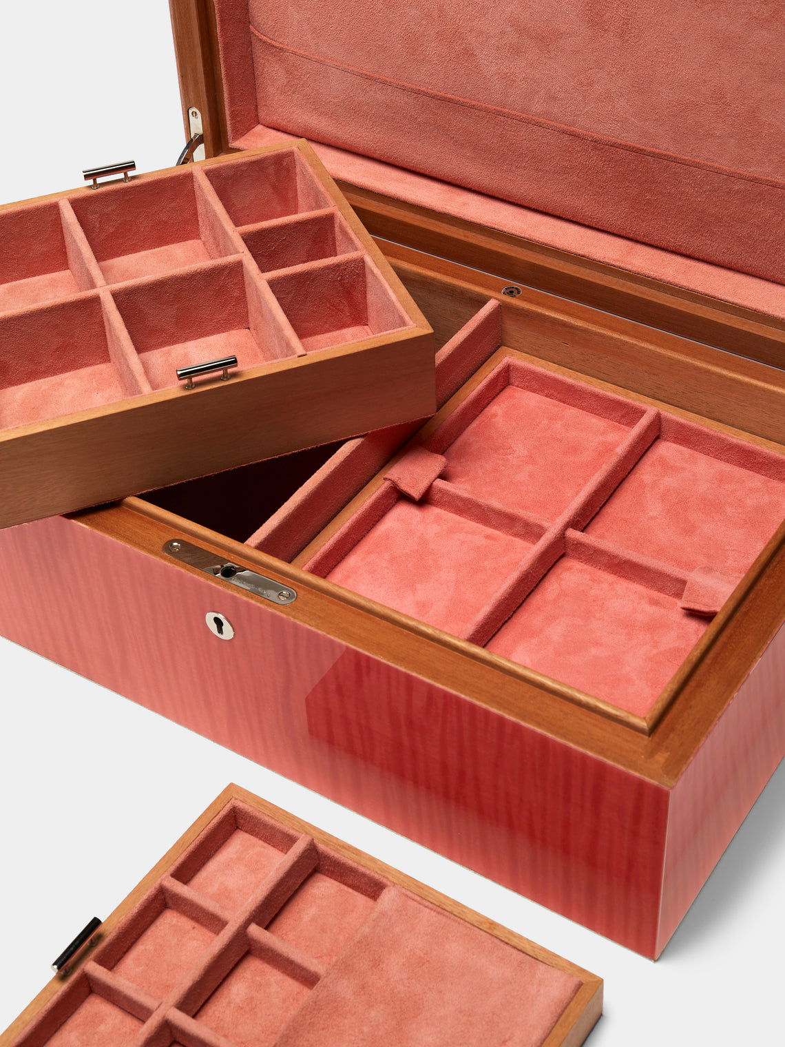 Elie Bleu - Fruit Sycamore Jewelry Box - Pink - ABASK