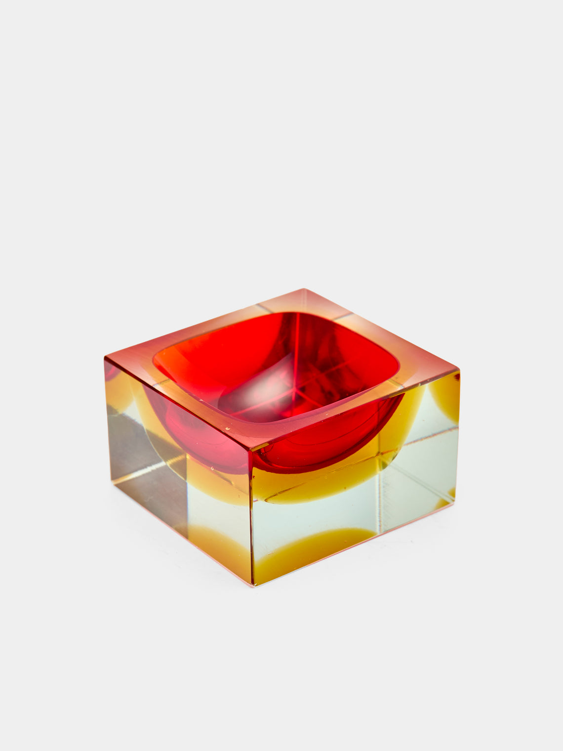 Antique and Vintage - 1950s Sommerso Murano Glass Ashtray -  - ABASK