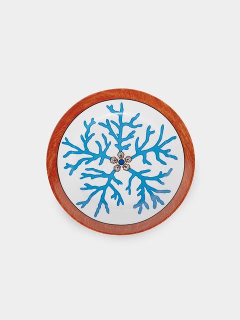 Pinto Paris - Lagon Porcelain Dessert Plate -  - ABASK - 