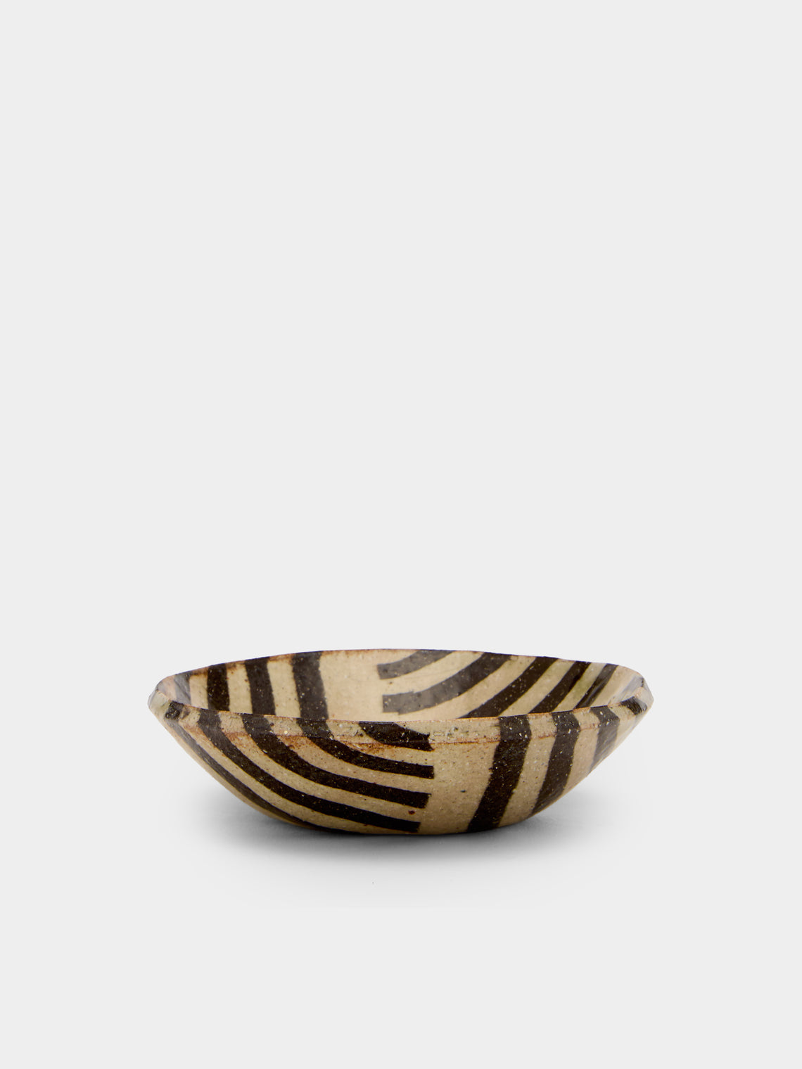 Makidani-gama - Nerikomi Ceramic Small Oval Bowls (Set of 5) - Multiple - ABASK
