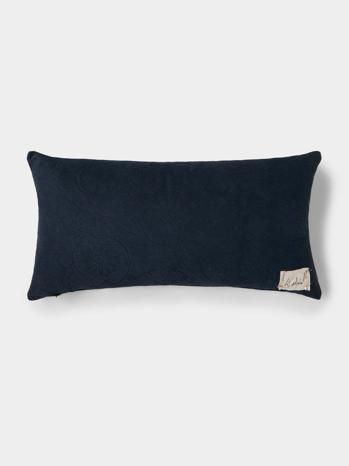 By Walid - 18th-Century French Aubusson Tapestry Wool and Linen Cushion (27.5in/70cm) - Multiple - ABASK
