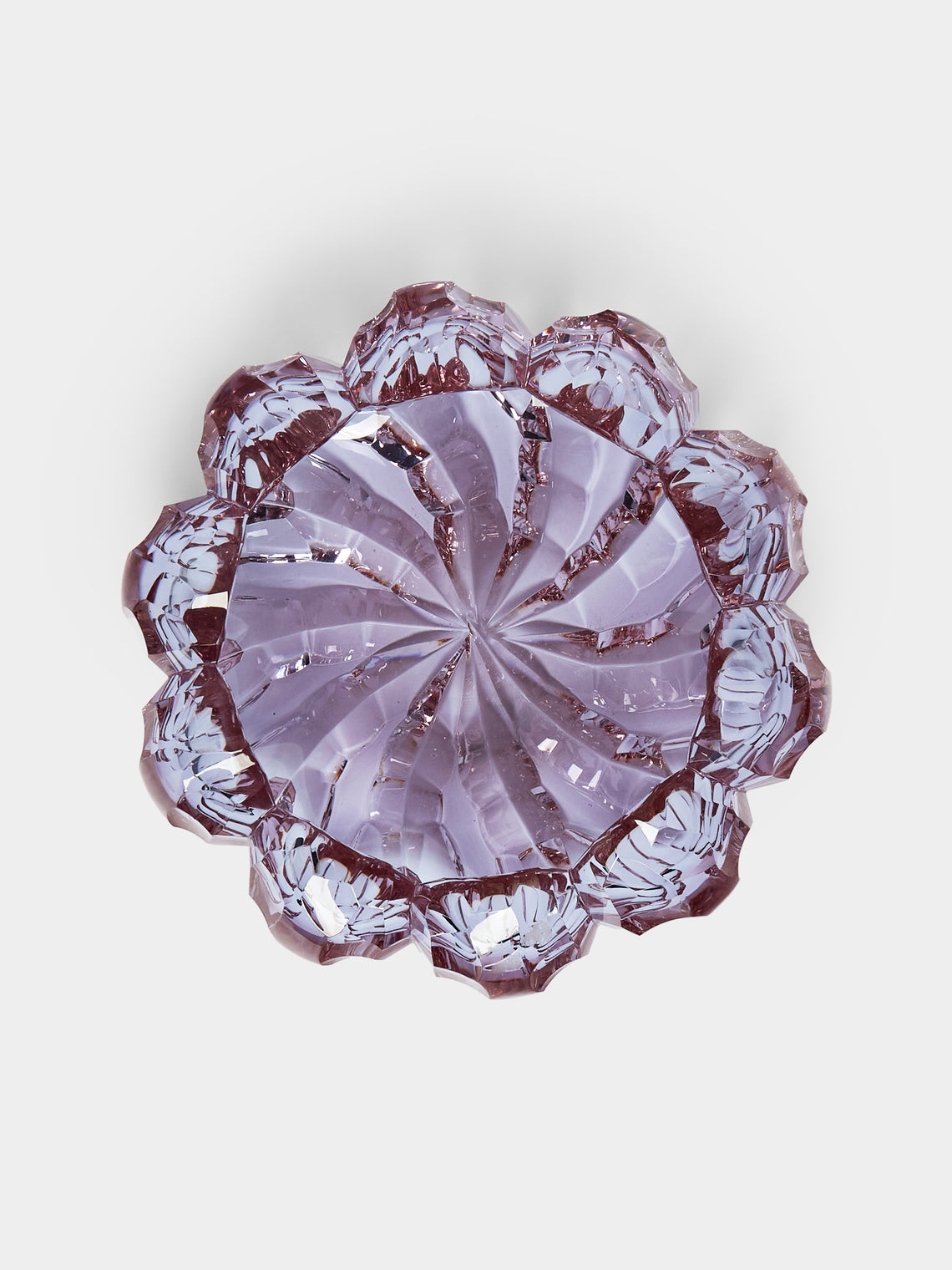 Antique and Vintage - 1930s Moser Crystal Bowl -  - ABASK