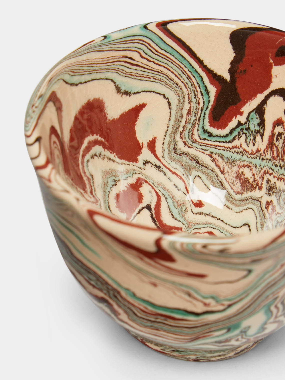 Atelier Saint-André Perrin - Marbled Ceramic Espresso Cup -  - ABASK