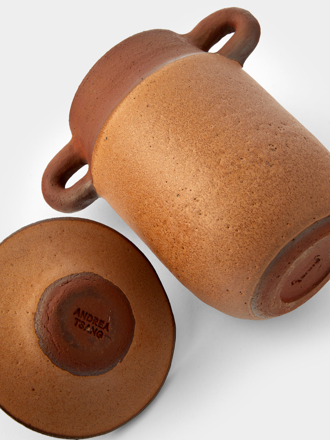 Andrea Tsang - Terra Stoneware Utensil Pot and Spice Pincher -  - ABASK