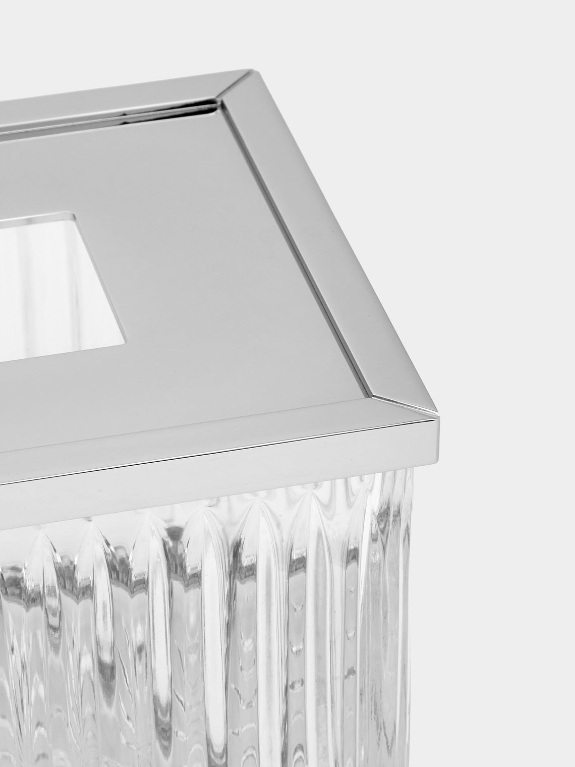 Zodiac London - Cut Crystal Tissue Box -  - ABASK