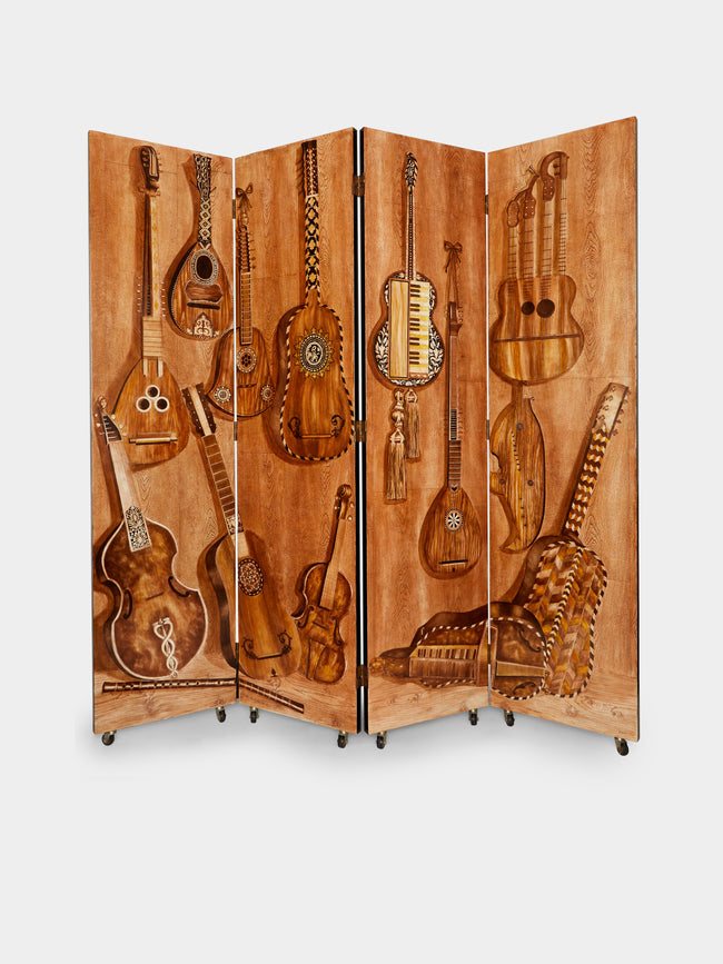 Antique and Vintage - 1950s Fornasetti Strumenti Musicali Screen -  - ABASK - 