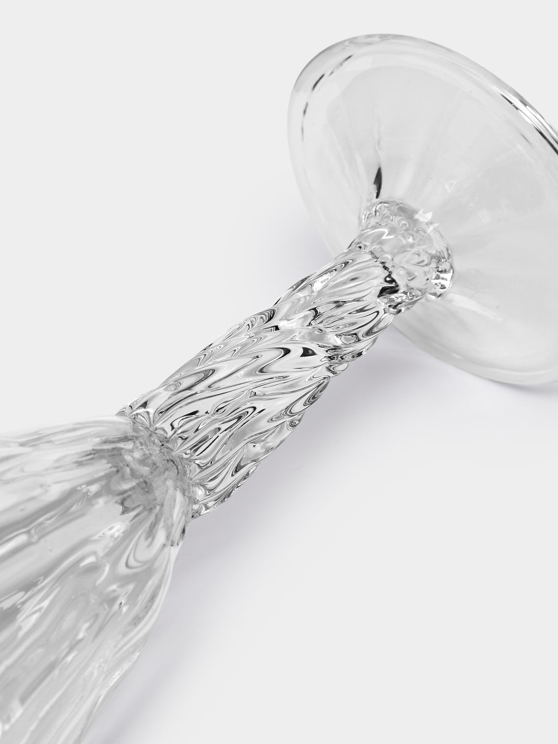 Alexander Kirkeby - Hand-Blown Crystal Wine Glasses (Set of 2) - Clear - ABASK