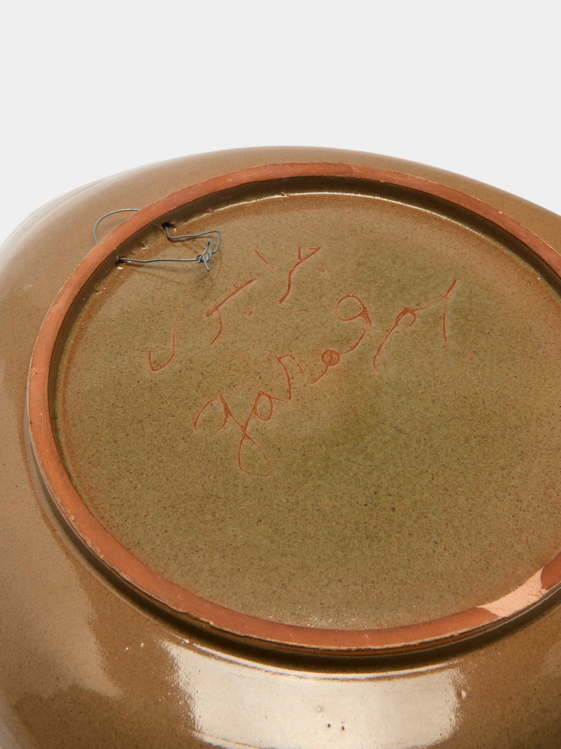 Antique and Vintage - Mid-Century French Ceramic Plate -  - ABASK