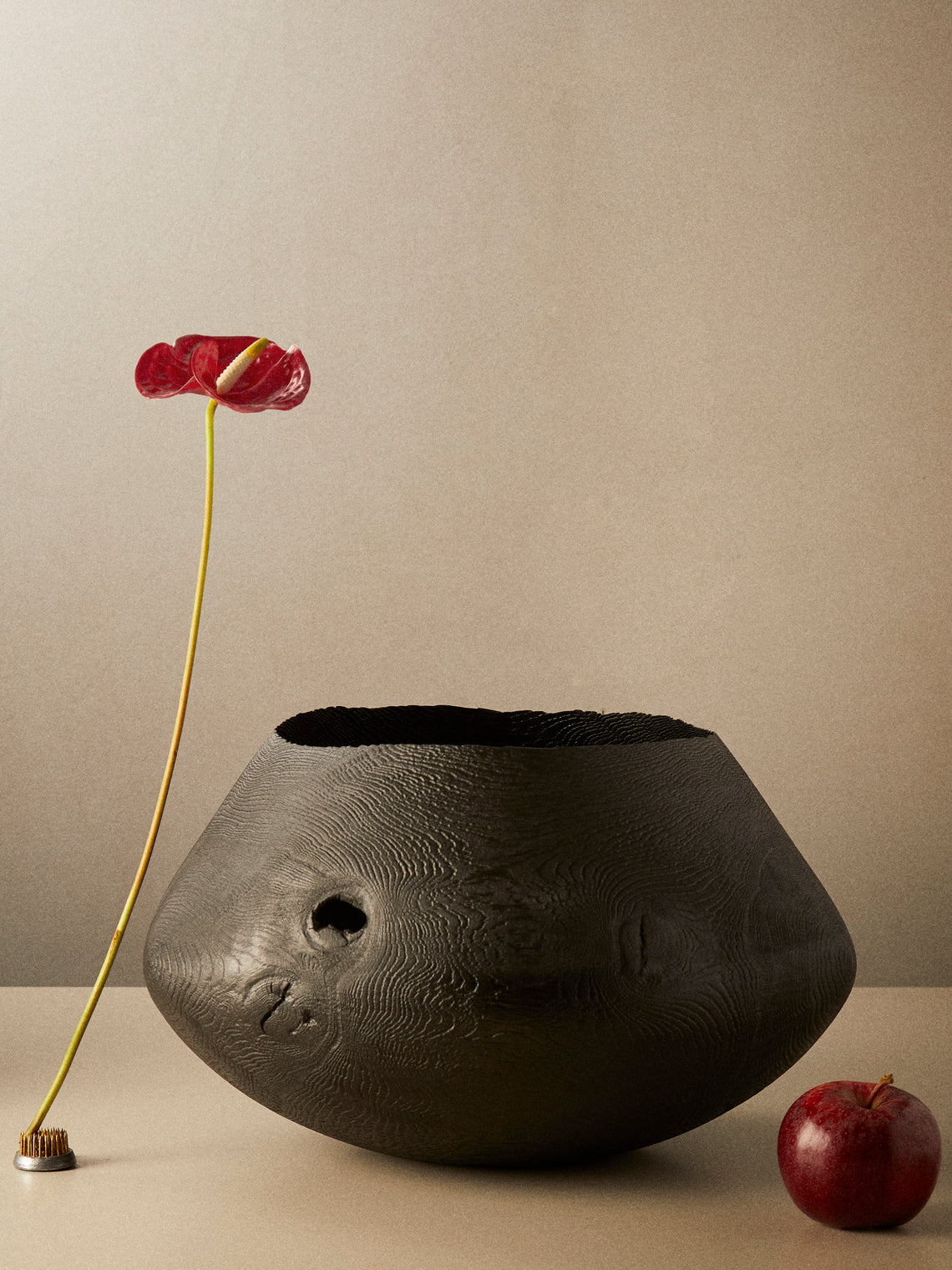 Friedemann Buehler - Blackened Oak Bowl - Black - ABASK