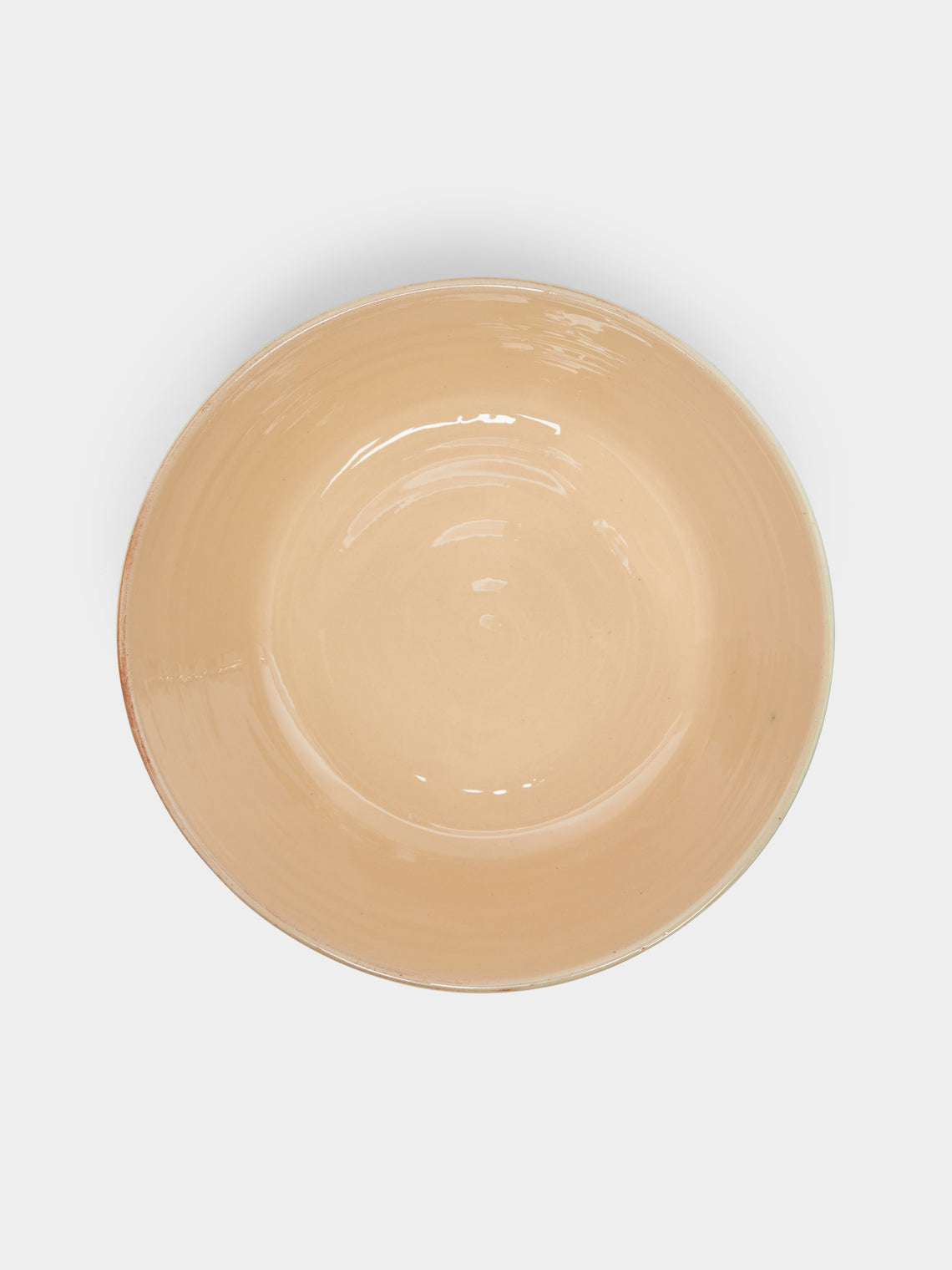 Poterie d’Évires - Flowers Hand-Painted Ceramic Handled Serving Bowl -  - ABASK