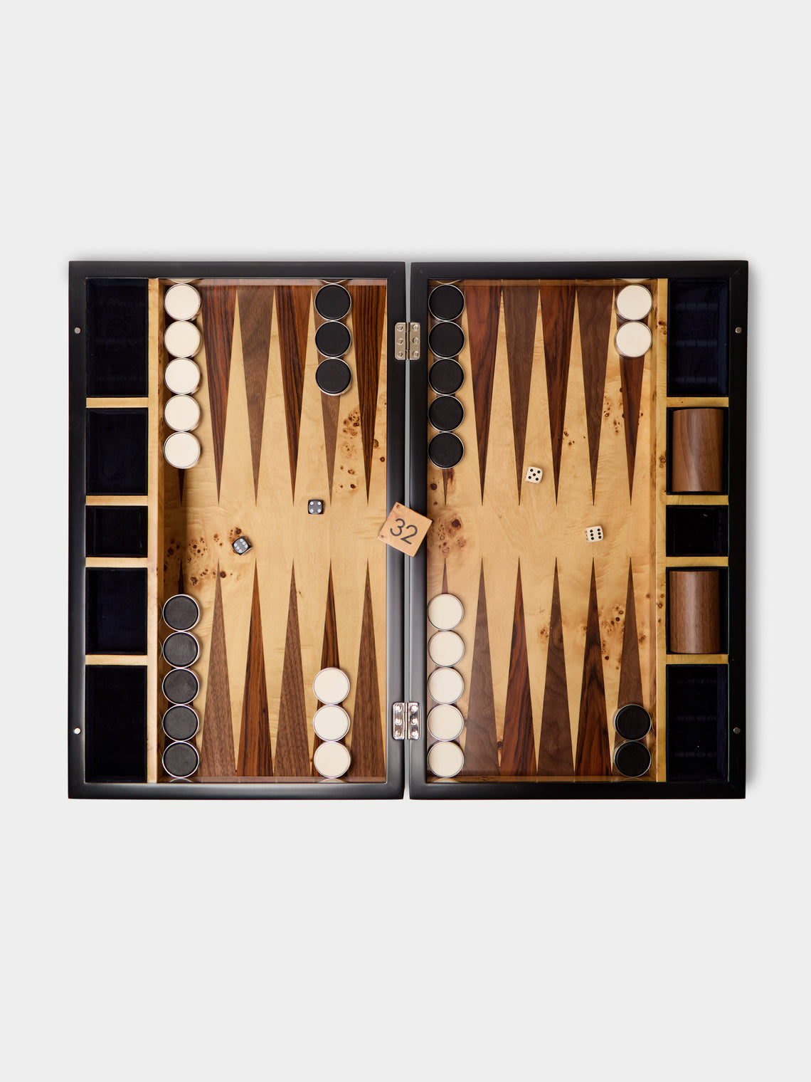 Forwood Design - Faux Shagreen Large Backgammon Set -  - ABASK