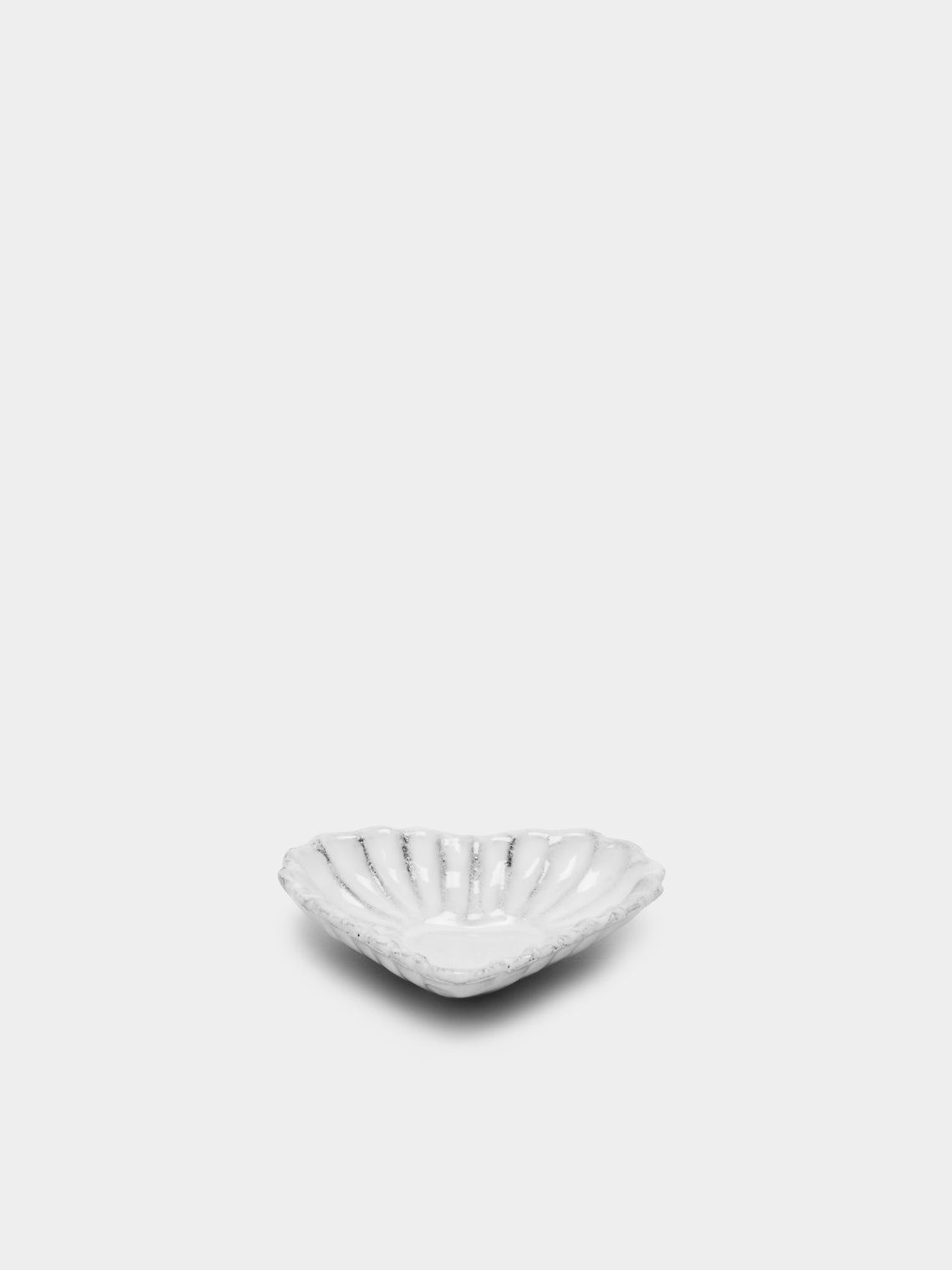 Astier de Villatte - Heart Hand-Glazed Ceramic Dish -  - ABASK