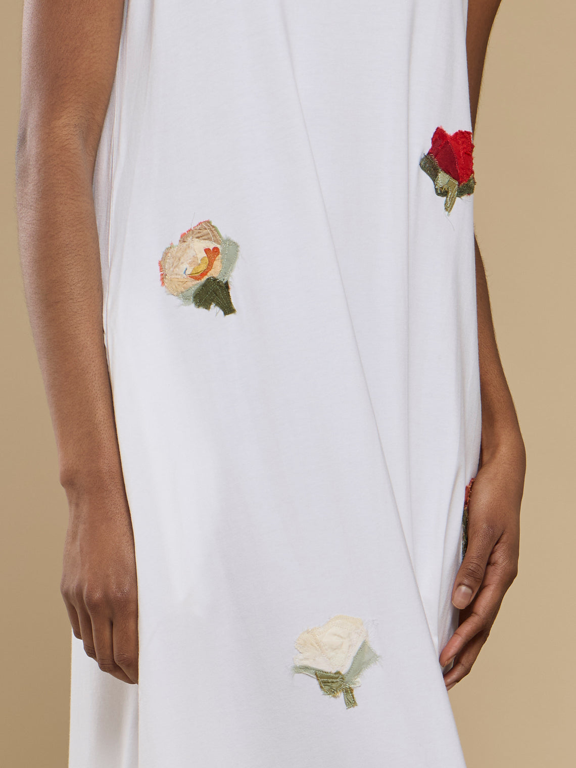 Considered Objects - Bamboo Viscose Tank Dress | Size: S - White - ABASK