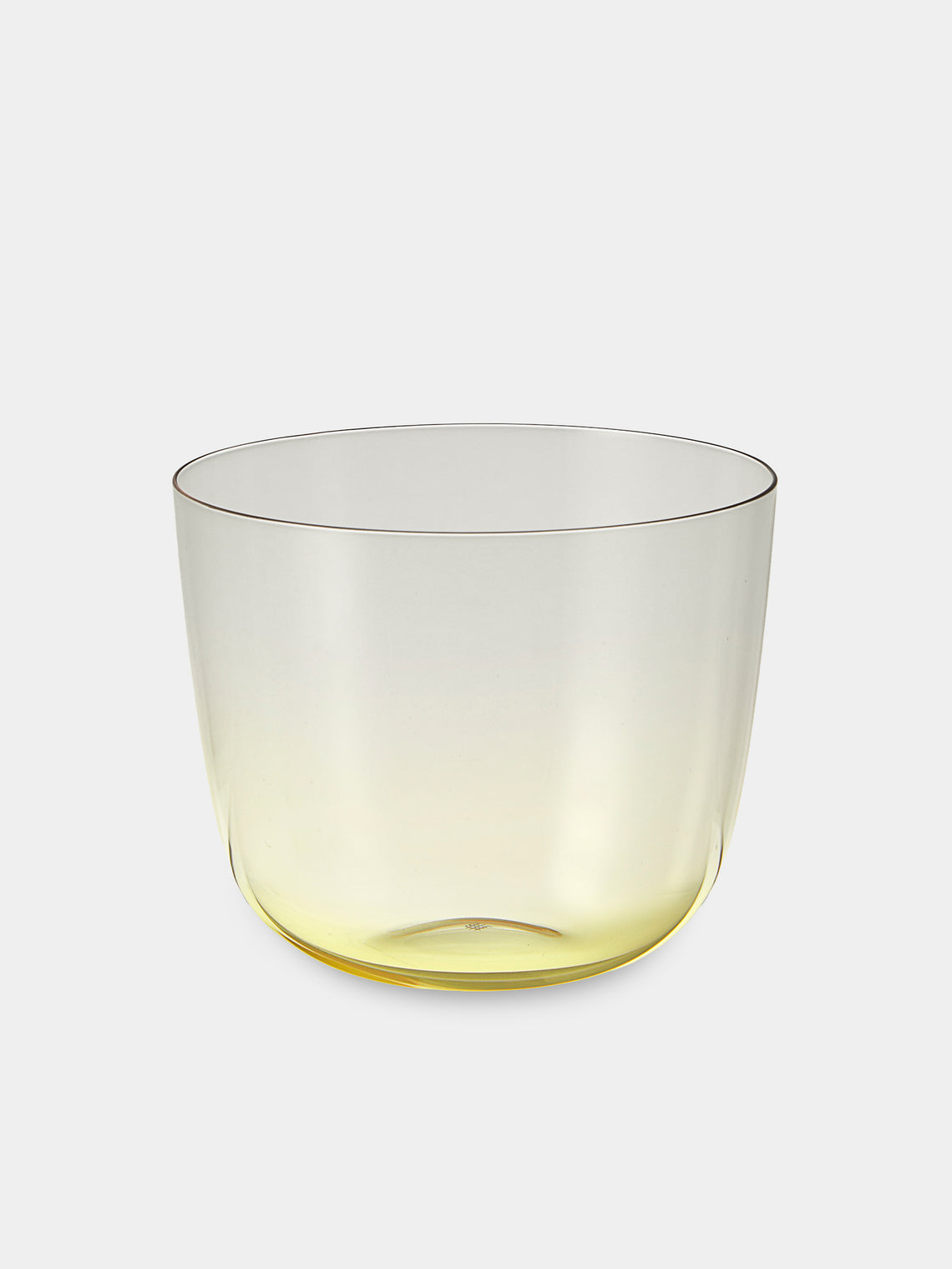 Lobmeyr - | Set of 2 | Alpha Crystal Tumblers - Yellow - ABASK - 