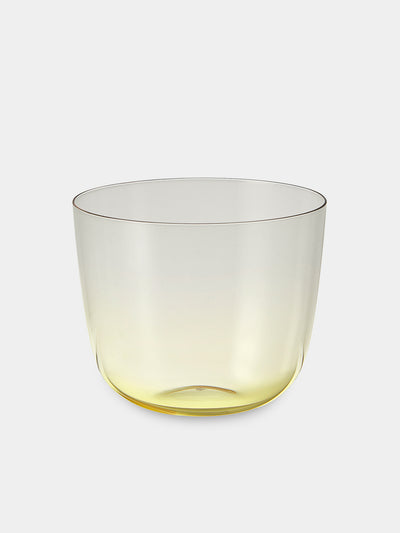 Lobmeyr - | Set of 2 | Alpha Crystal Tumblers - Yellow - ABASK - 