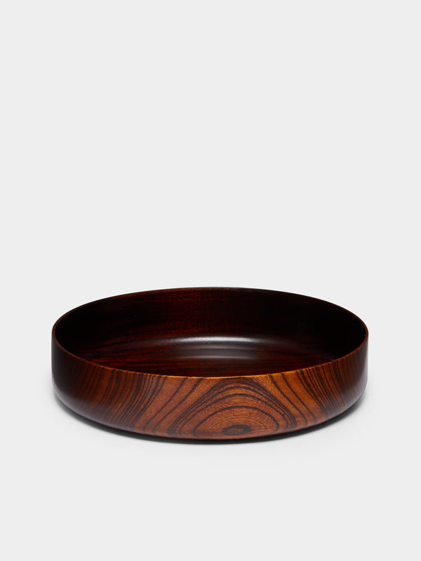 Suk Keun Kang - Hamji Ottchil Wood Low Bowl -  - ABASK - 