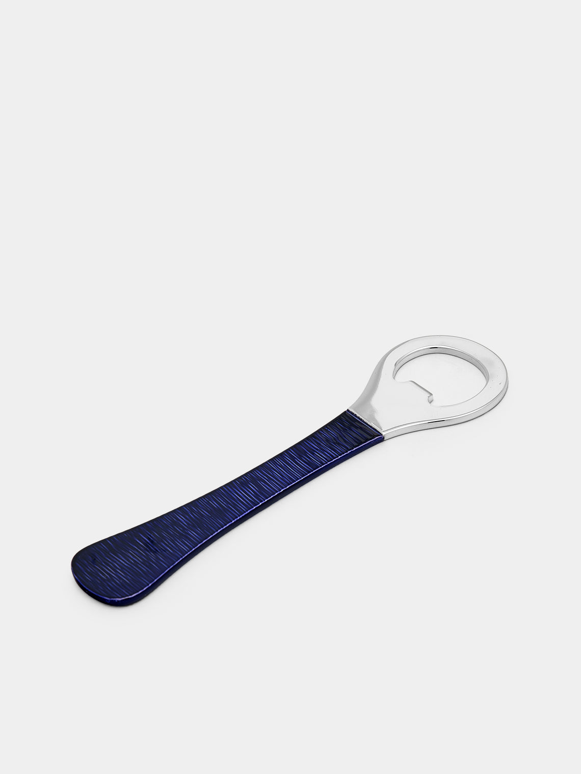 Zanetto - Enamelled Silver-Plated Bottle Opener -  - ABASK