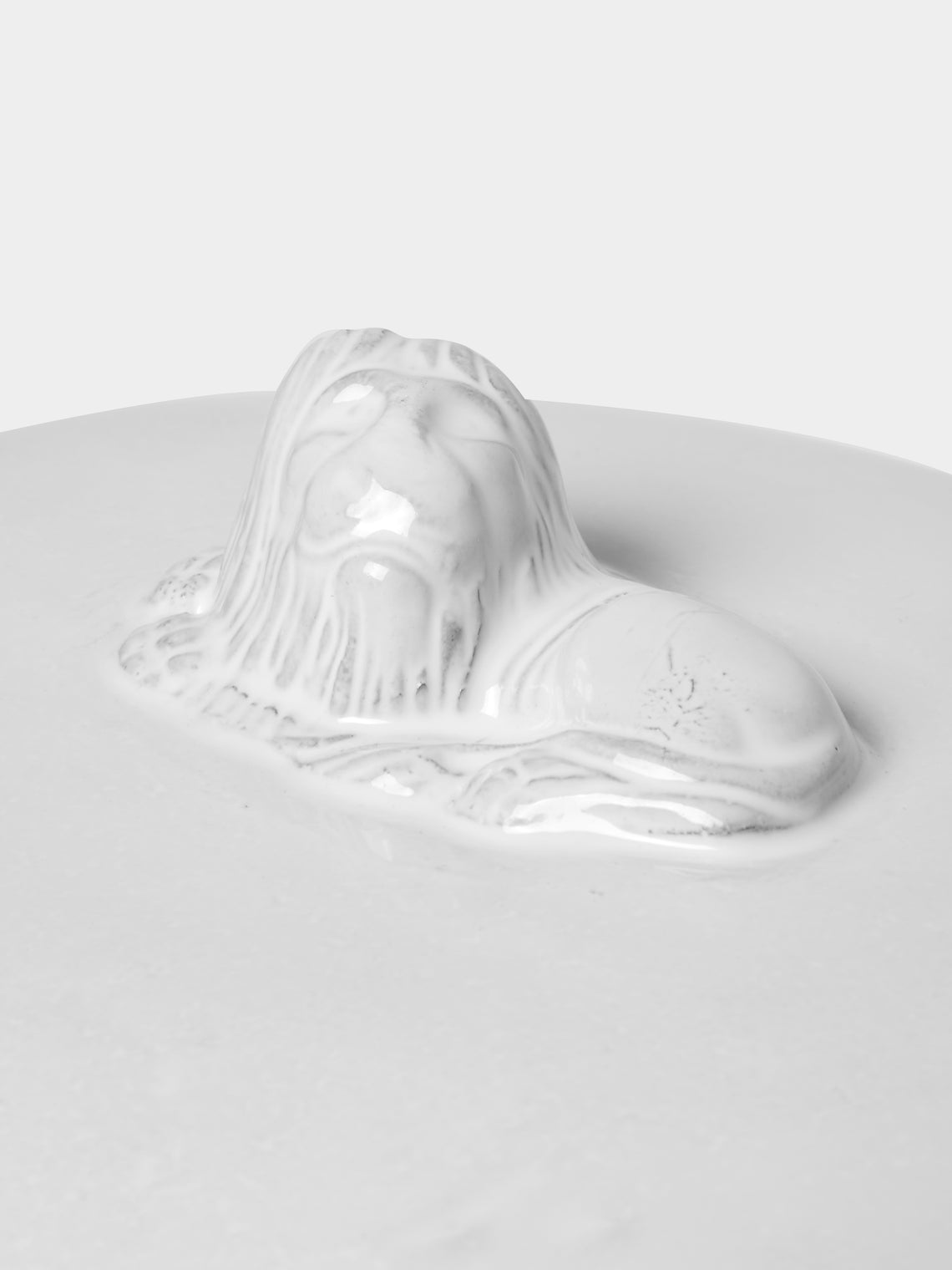 Astier de Villatte - Lion Hand-Glazed Ceramic Soup Tureen -  - ABASK