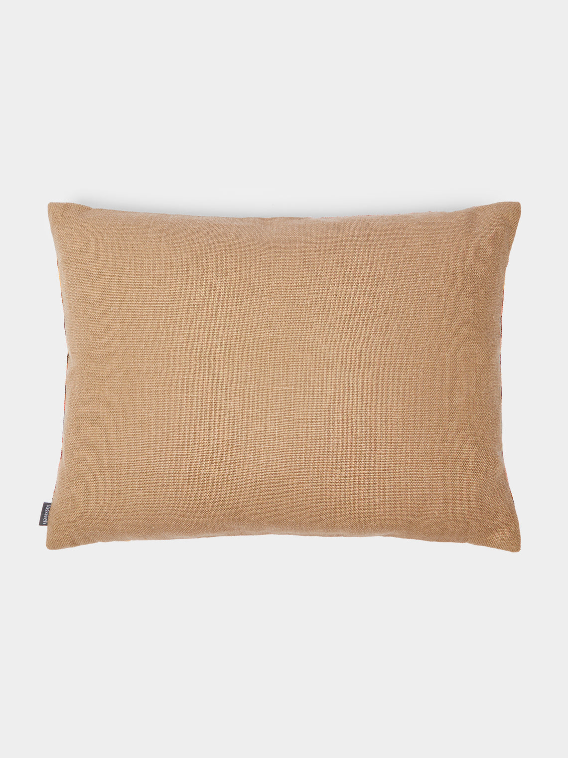 Kissweh - Wafa'a Hand-Embroidered Cotton Cushion -  - ABASK