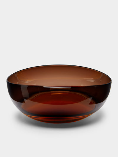 Stewart Hearn - Oval Encalmo Hand-Blown Glass Bowl -  - ABASK - 