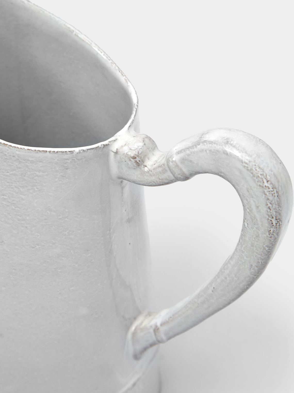 Astier de Villatte - Hand-Glazed Ceramic Large Pitcher - White - ABASK