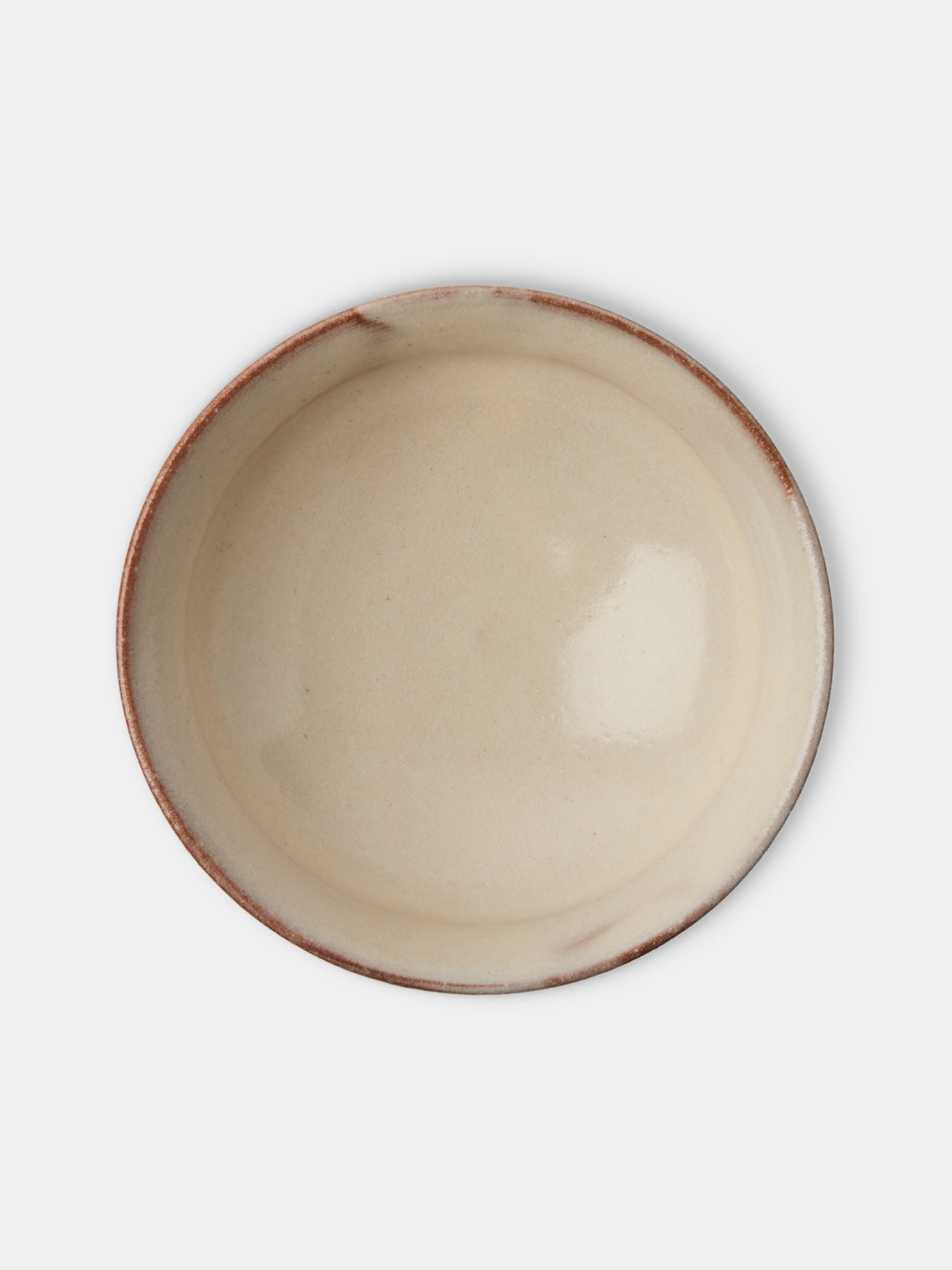 Fuminari Araga - Kohiki Slipware Shallow Bowls – 3.5in/9.5cm (Set of 4) - White - ABASK