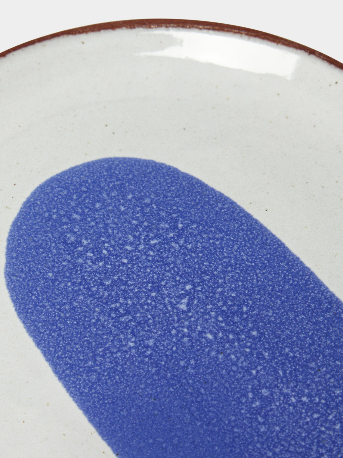 Silvia K Ceramics - Hand-Glazed Terracotta Small Plates (Set of 4) -  - ABASK