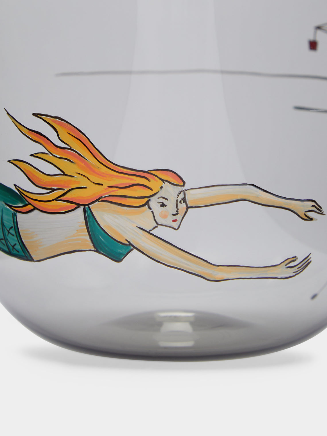 Lobmeyr - High Seas Hand-Painted Crystal Tumbler -  - ABASK