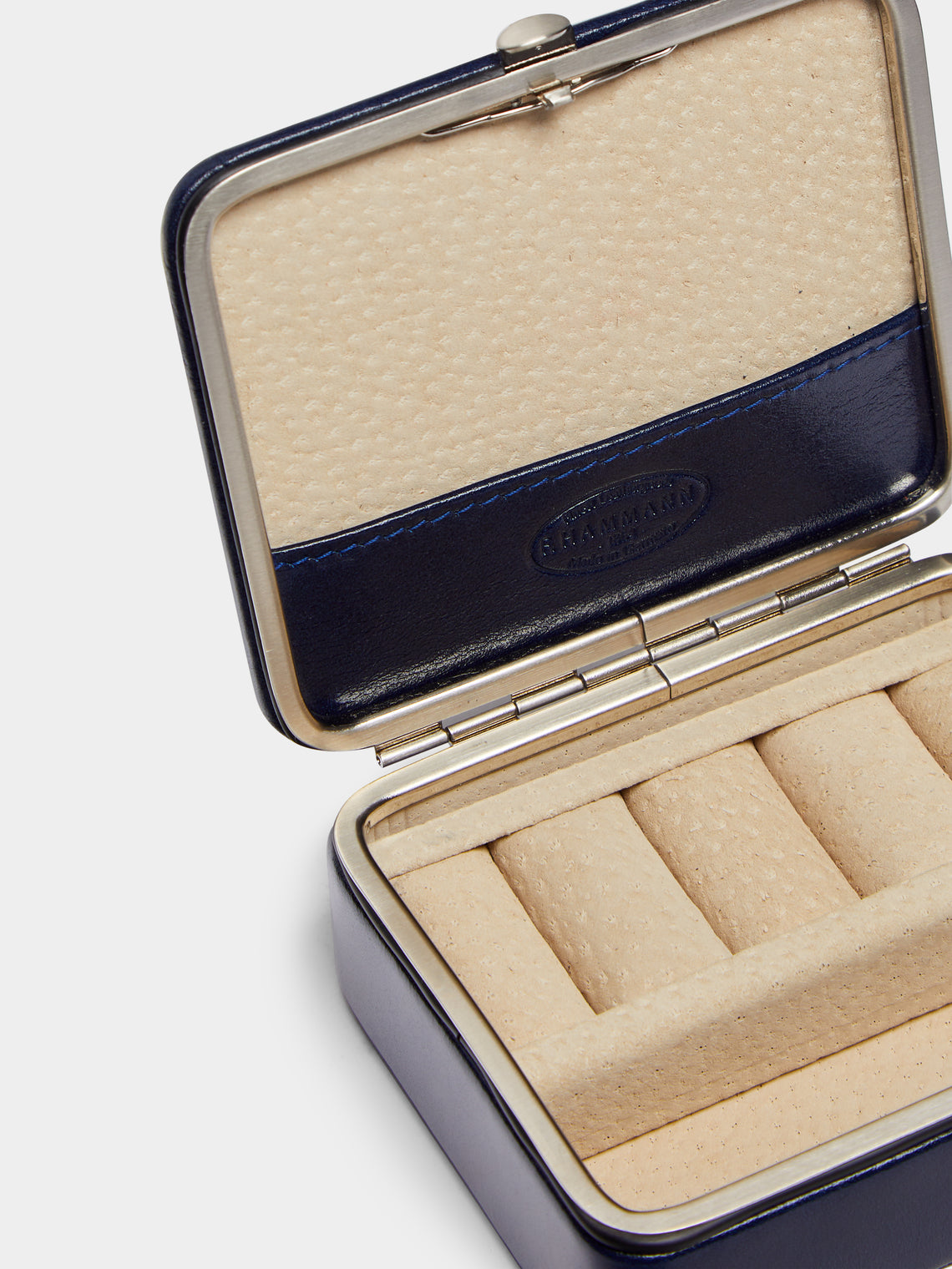 F. Hammann - Leather Travel Jewellery Box -  - ABASK