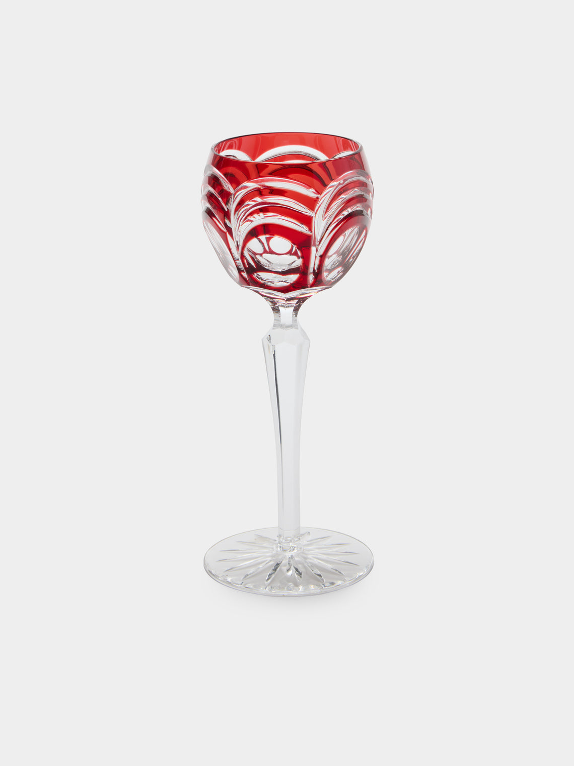 Antique and Vintage - 1970s Crystal Wine Glasses (Set of 6) - Multiple - ABASK