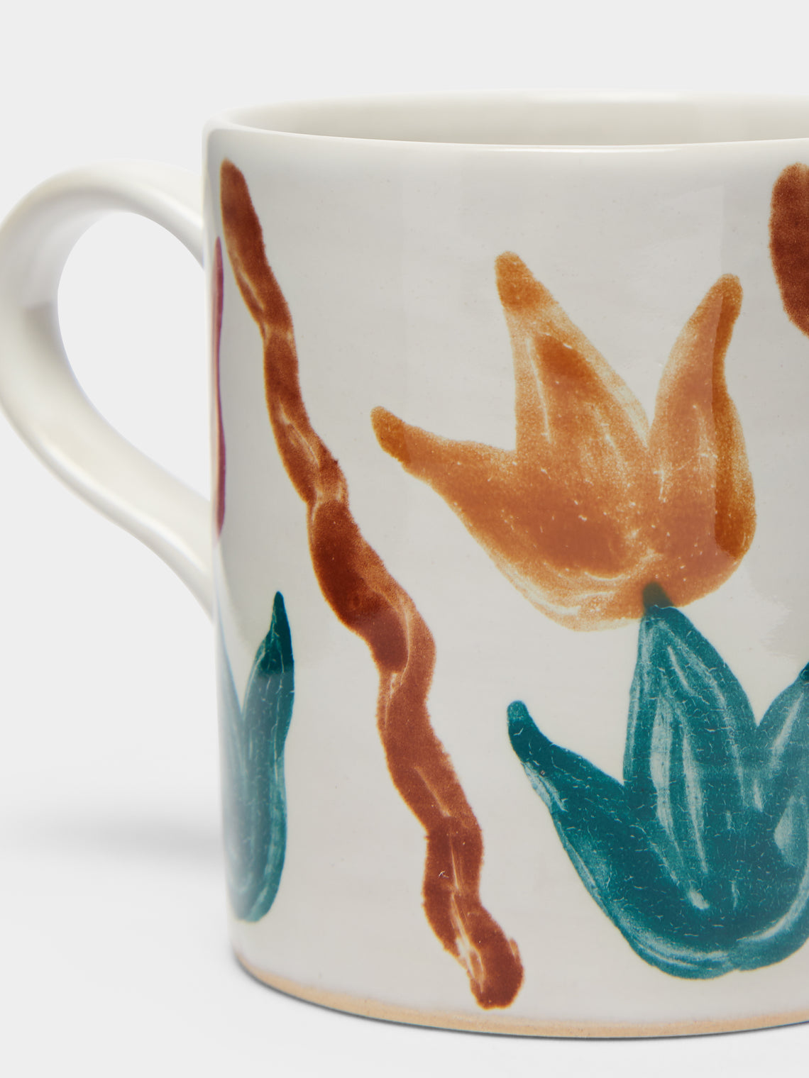 Zsuzsanna Nyul - Hand-Painted Ceramic Mug -  - ABASK
