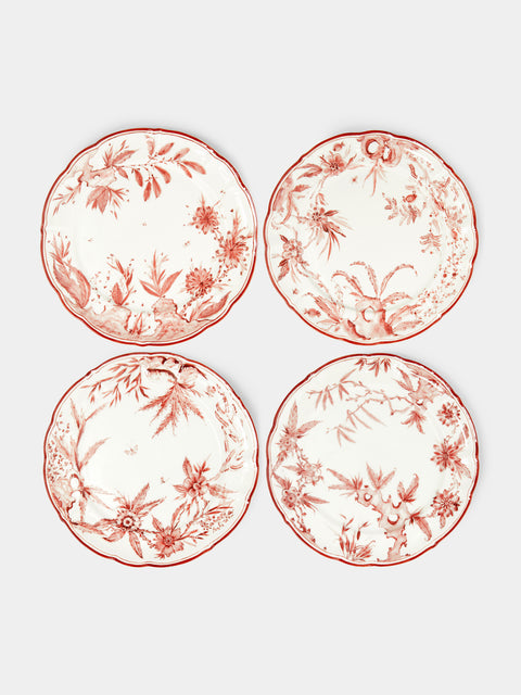 Laboratorio Paravicini - Rocaille Ceramic Dinner Plates (Set of 4) -  - ABASK - 