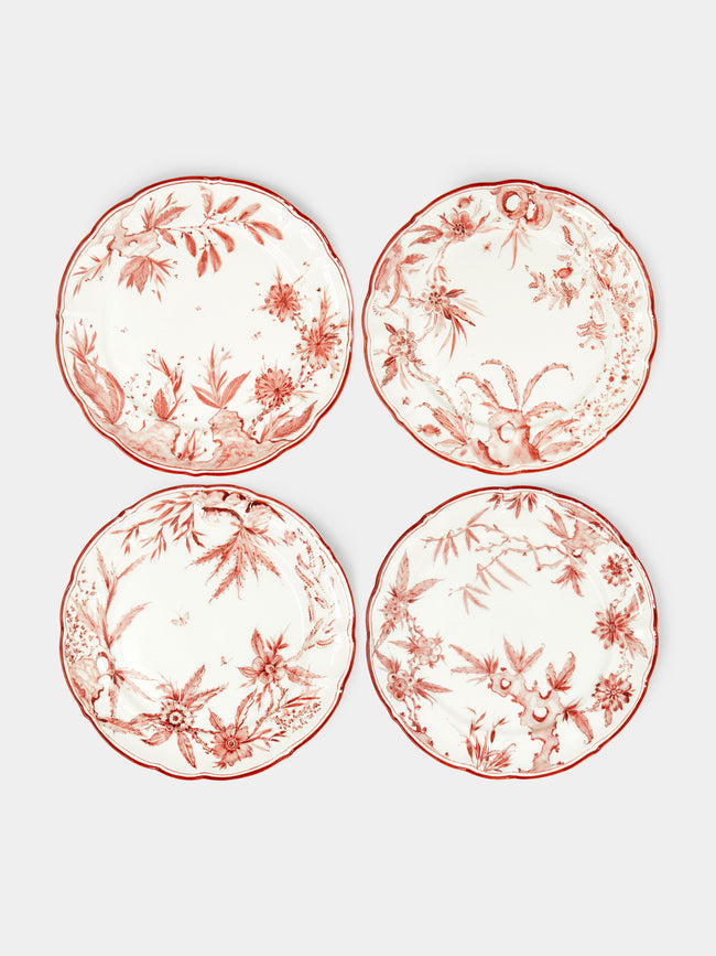 Laboratorio Paravicini - Rocaille Ceramic Dinner Plates (Set of 4) -  - ABASK - 