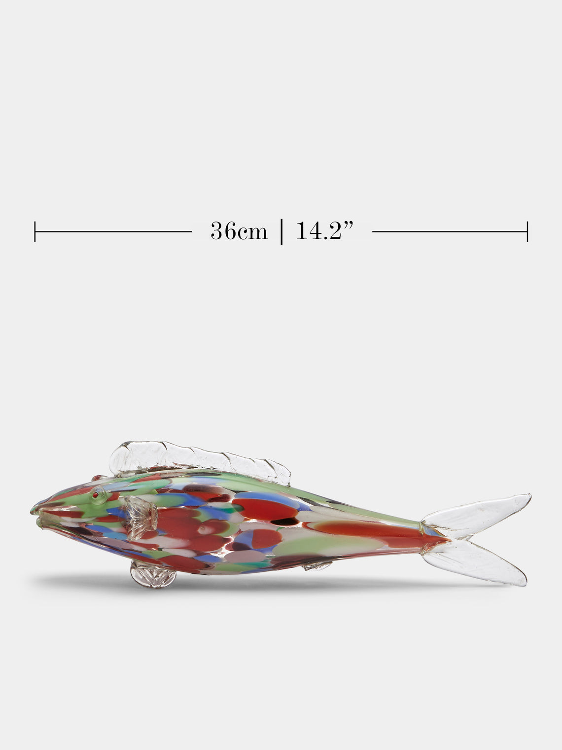 Antique and Vintage - Mid-Century Glass Fish Sculpture - Multiple - ABASK