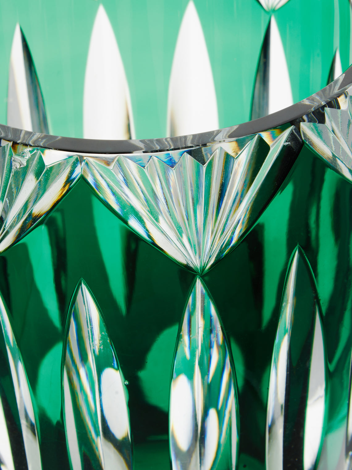 Antique and Vintage - 1950s Val Saint Lambert Crystal Vase -  - ABASK