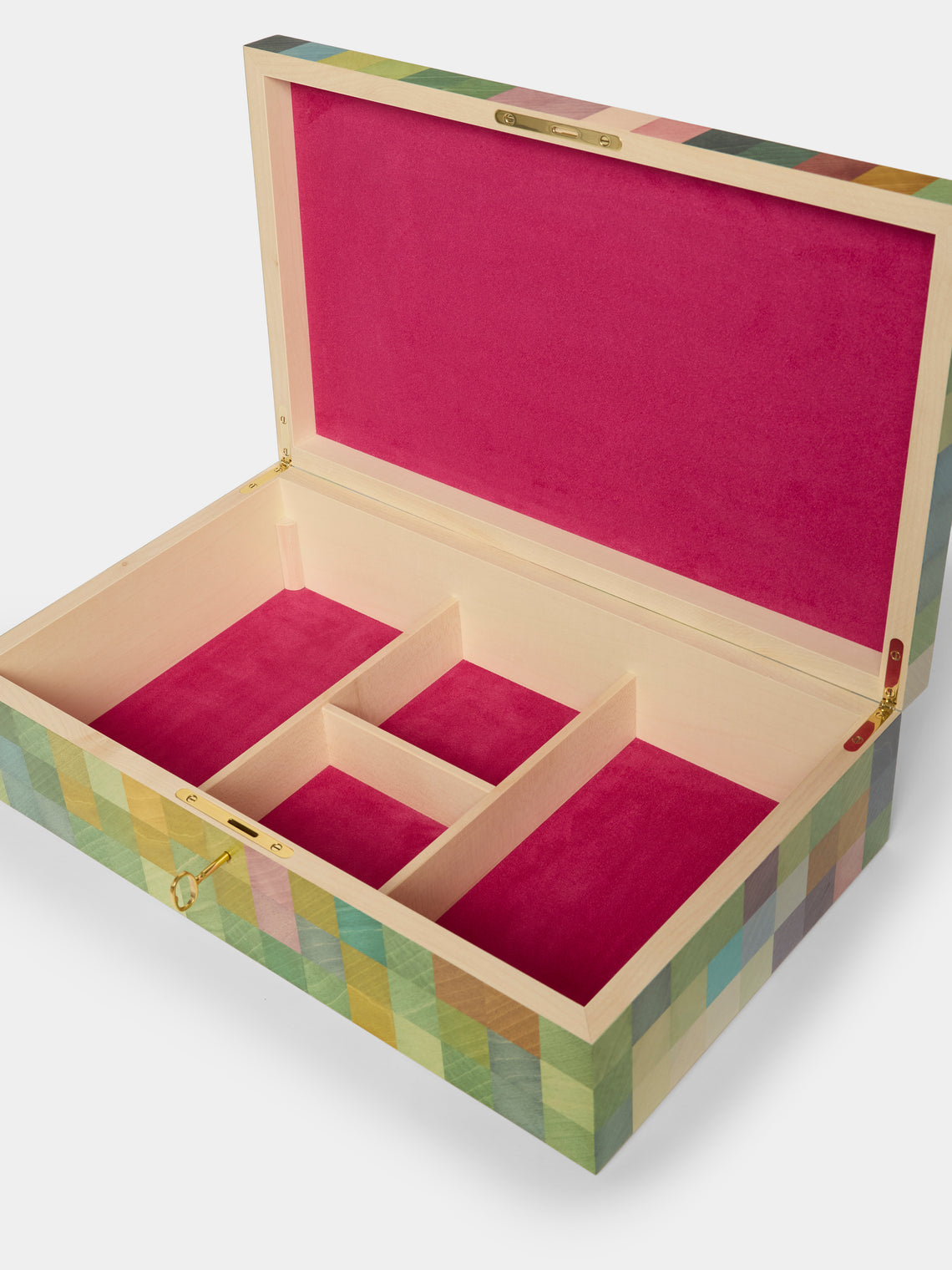 Kevin Stamper - Hibiscus Wood Jewelry Box - Multiple - ABASK
