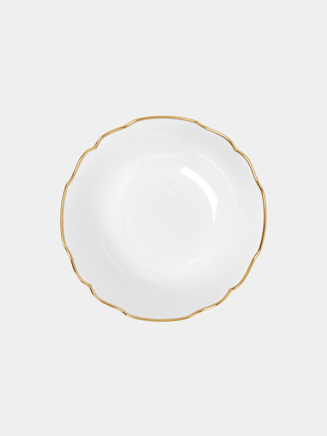 Augarten - Belvedere Hand-Painted Porcelain Bowl - White - ABASK
