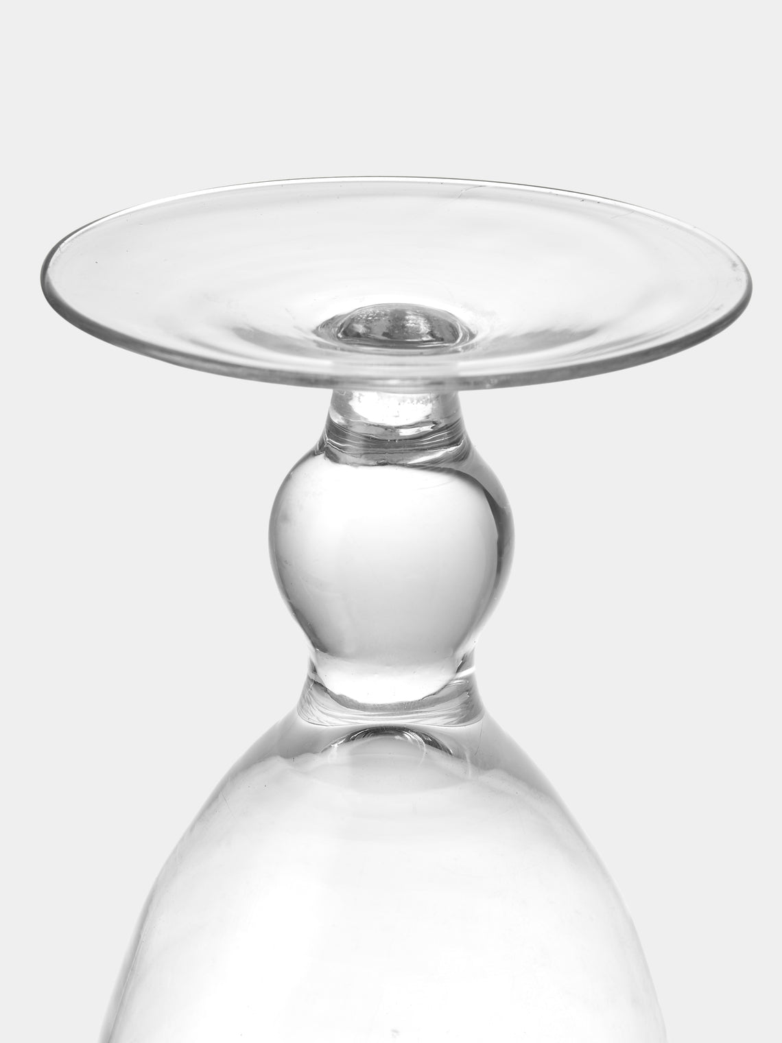 Antique and Vintage - Early-20th-Century Venetian Glass Lidded Apothecary Jar - White - ABASK