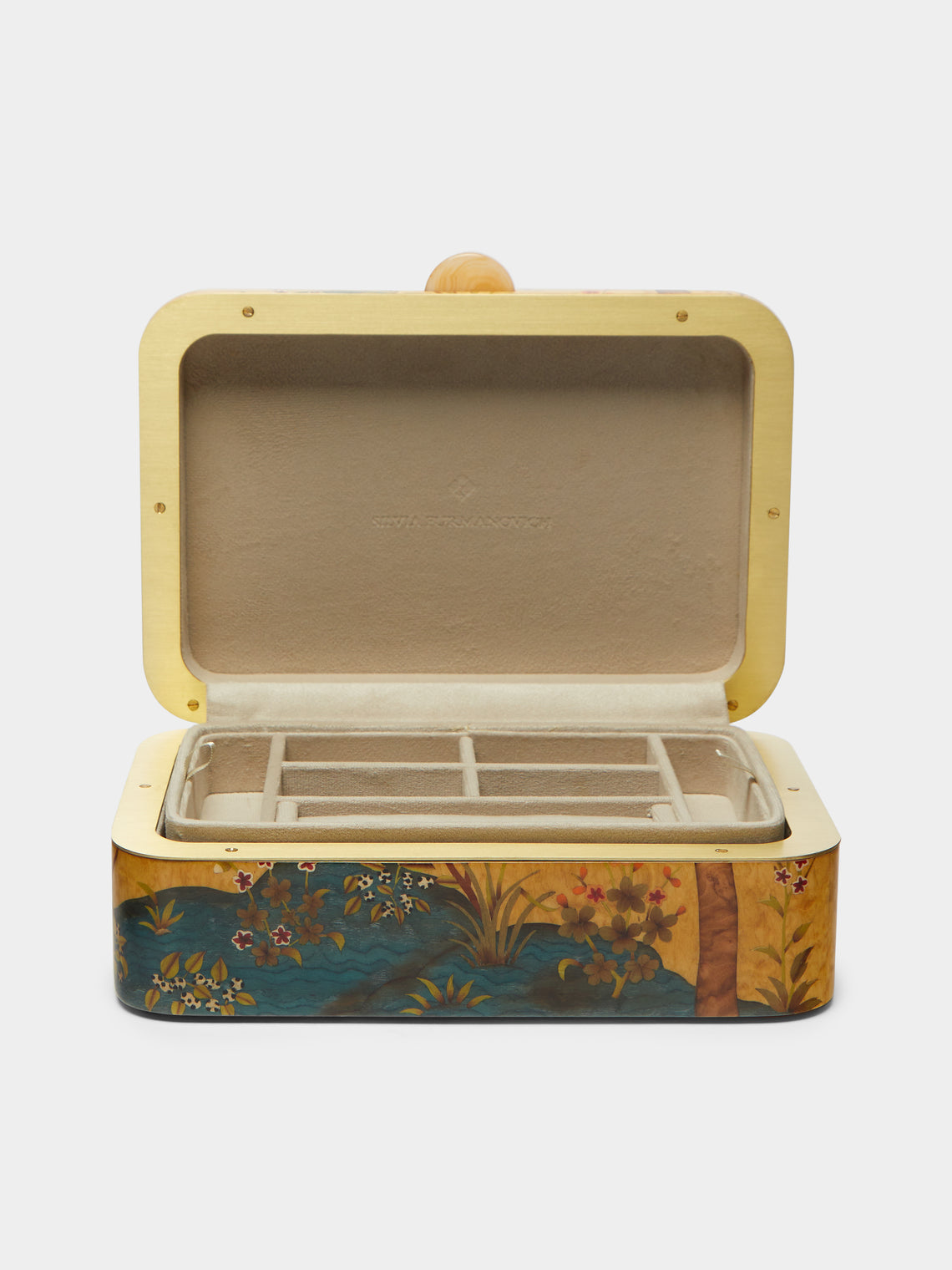 Silvia Furmanovich - Garden Marquetry Wood Jewellery Box -  - ABASK