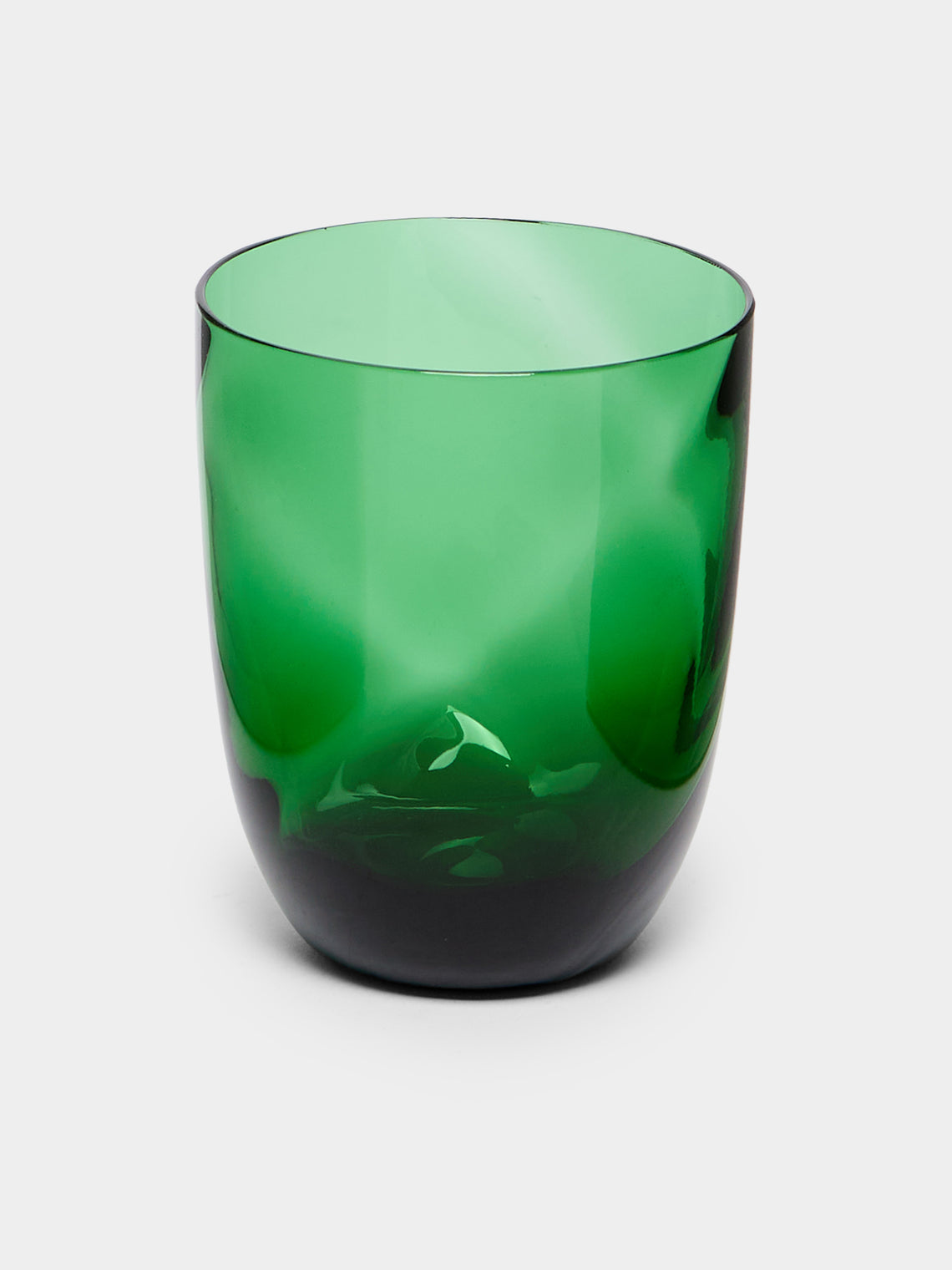 NasonMoretti - Idra Hand-Blown Murano Glass Tumblers (Set of 6) - Green - ABASK