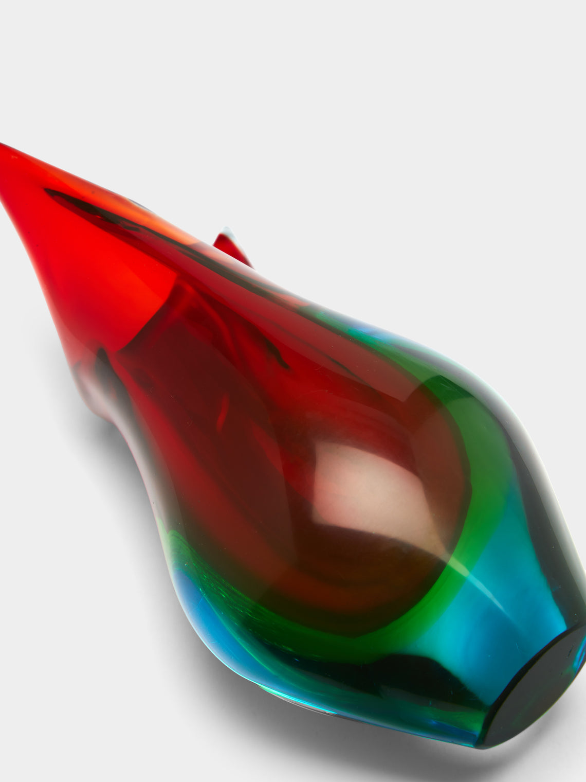 Antique and Vintage - 1950s Murano Glass Asymmetric Vase -  - ABASK