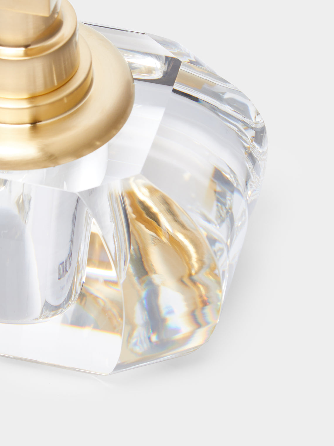 Decor Walther - Cut Crystal Soap Dispenser -  - ABASK
