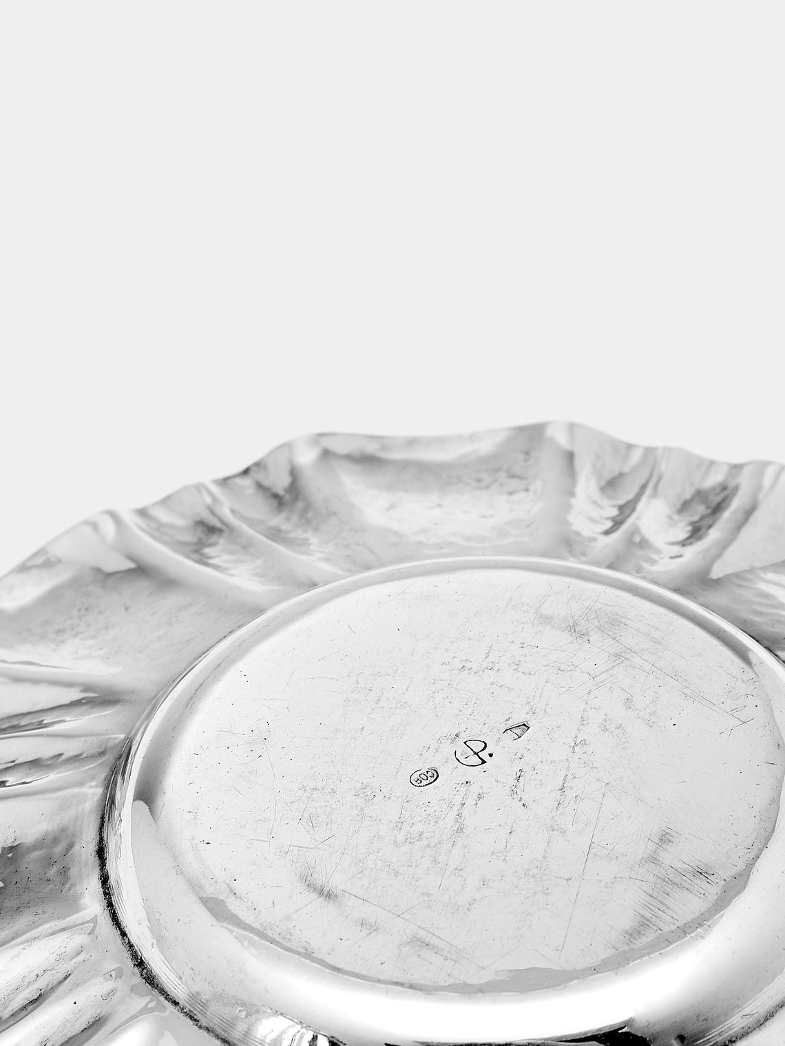 Antique and Vintage - 1930s Solid Silver Milanese Dessert Bowls and Saucers (Set of 12) - Silver - ABASK