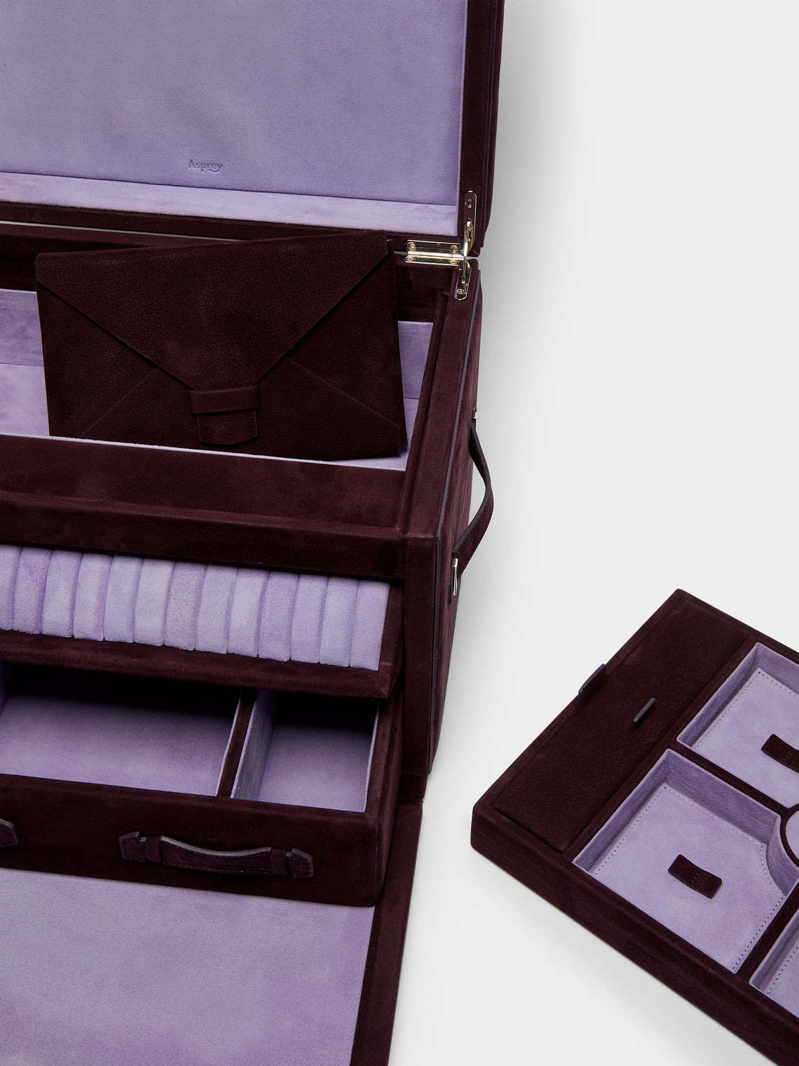 Asprey - Leather Large Jewellery Box -  - ABASK