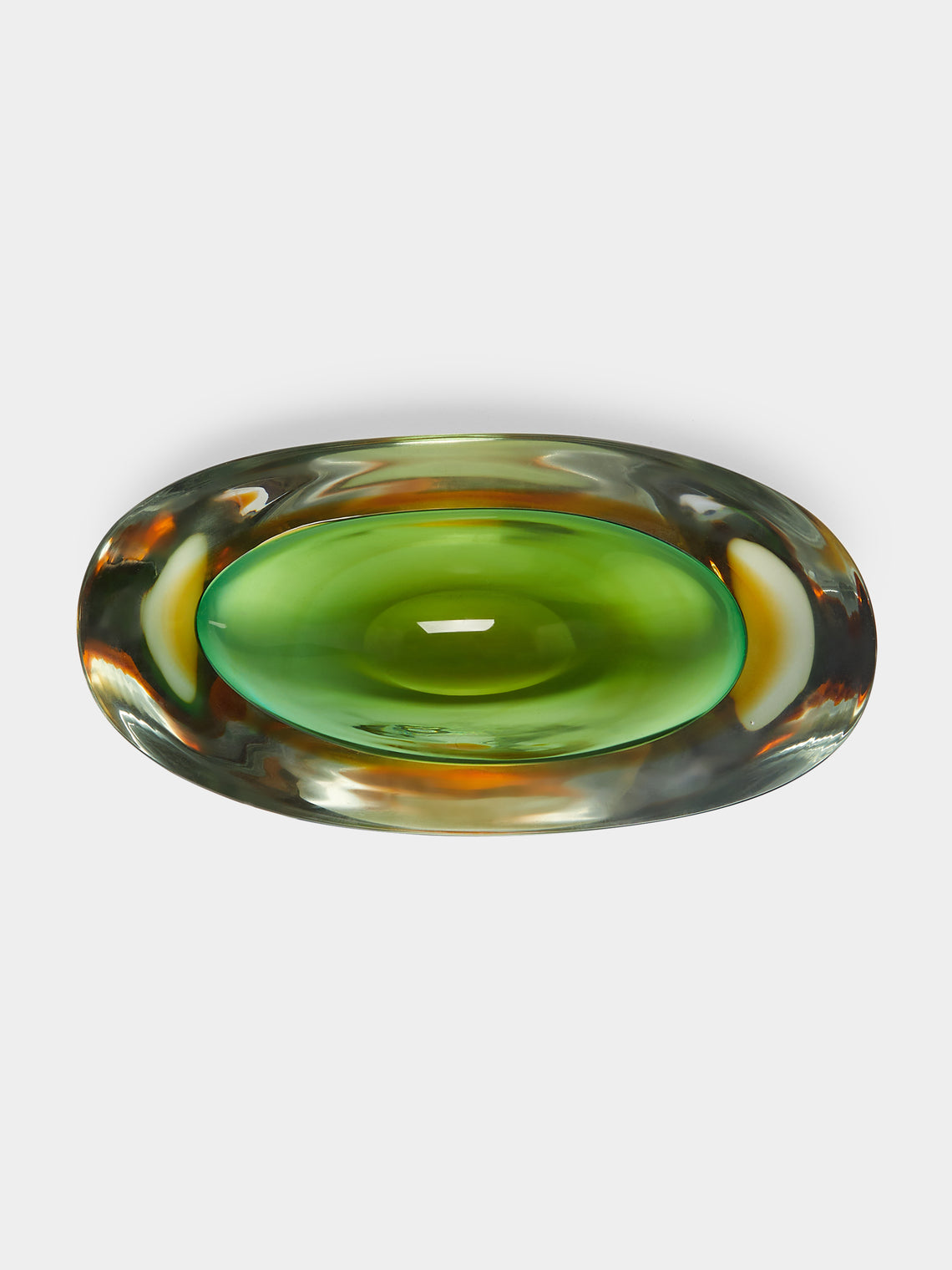 Antique and Vintage - 1950 Flavio Poli Murano Glass Ashtray -  - ABASK