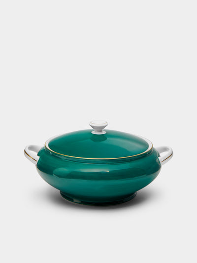 Robert Haviland & C. Parlon - Coco Hand-Painted Porcelain Lidded Vegetable Serving Dish -  - ABASK - 