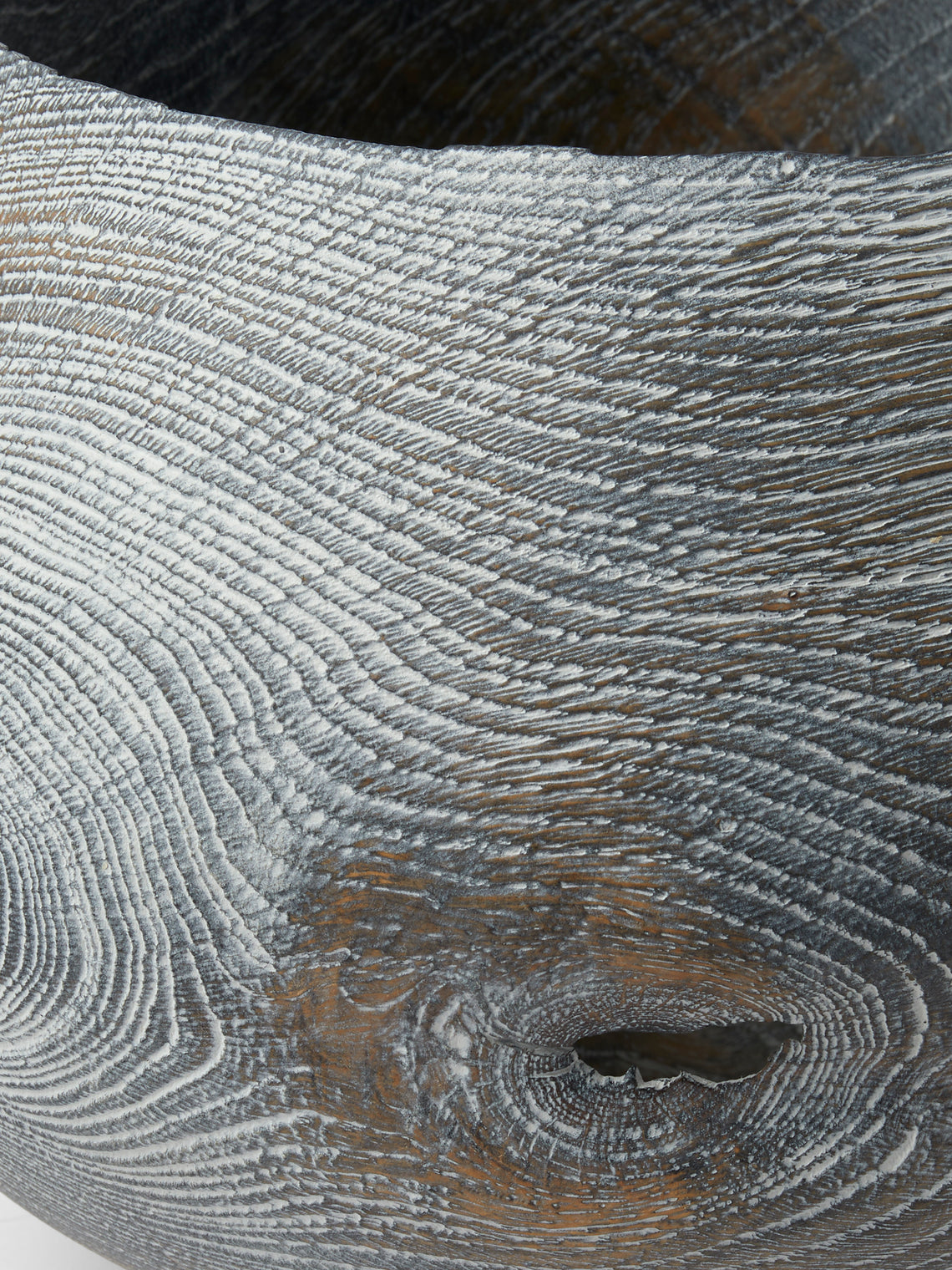 Friedemann Buehler - Grey Limed Oakwood Bowl - Green - ABASK