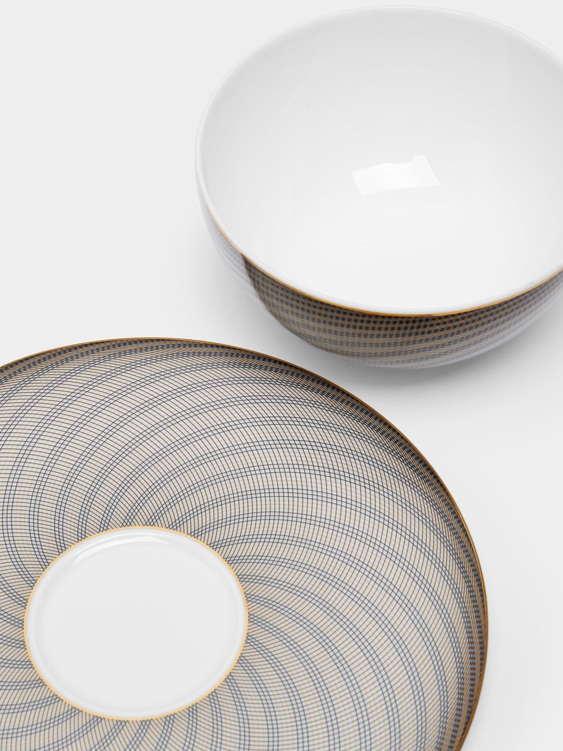 Raynaud - Oskar Porcelain Breakfast Cup and Saucer -  - ABASK